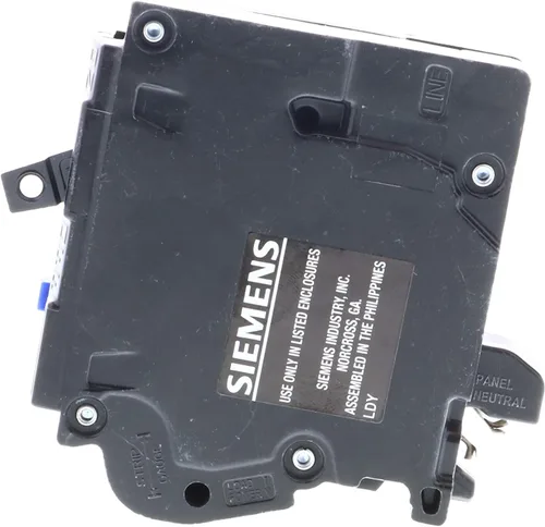 Miniatura 3 de Disyuntor de circuito neutro enchufable AFCI tipo combinación de 1 polo de 15 amperios