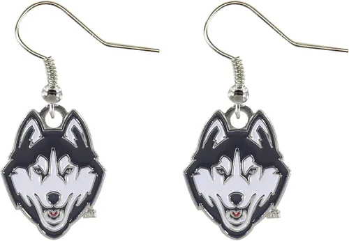 Miniatura 15 de aminco NCAA Pendientes colgantes con logo de la NCAA para adultos unisex