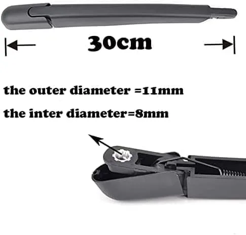 Miniatura 4 de Car rear windshield wiper blade wiper arm,for Nissan for X-trail for T32 2013-2017,Windscreen Wiper Assembly Replacement