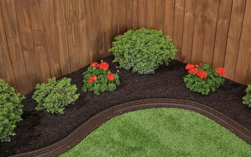 Miniatura 8 de Rubberific Mantillo de Goma Triturada Premium para Jardines, Césped y Paisajismo Color de Larga Duración Parece Mantillo de Madera Natural