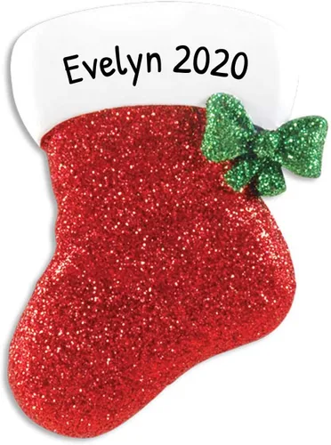 Miniatura 4 de Adornos personalizados para medias de Navidad 2025, rellenos de calcetines de carbón, adornos personalizados para Navidad, recuerdo de Navidad
