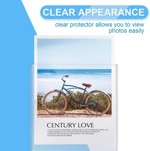 Miniatura 4 de 40 protectores rígidos de impresión de 5 x 7 pulgadas, protectores de hojas de páginas de plástico duro impermeable transparente para carga