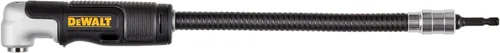 Miniatura 11 de DEWALT Adaptador de taladro de ángulo recto FLEXTORQ, sistema 4 en 1, eje flexible recto compacto de 12 pulgadas, adaptador de taladro de 90 grados