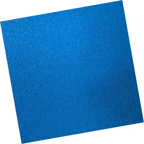 Cartulina azul con purpurina de 12 x 12 pulgadas, 10 hojas, papel de cartulina de colores para álbumes de recortes, fabricación de tarjetas y