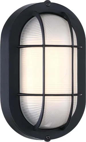 Miniatura 13 de GRUENLICH Luces de pared exteriores ovaladas de 8.5'', Luz de mamparo LED regulable, Iluminación para sauna y exterior, Clasificación ETL, 6W 600