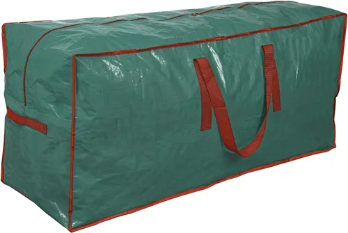 Miniatura 8 de ProPik Bolsa de almacenamiento para árbol de Navidad Se adapta a árboles desmontados de hasta 7.5 pies Estuche de almacenamiento de árbol Verde