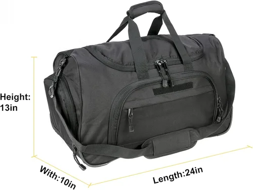 Miniatura 3 de Bolso deportivo táctico militar de lona pequeño para hombre, para viajes, gimnasio, deportes, aire libre