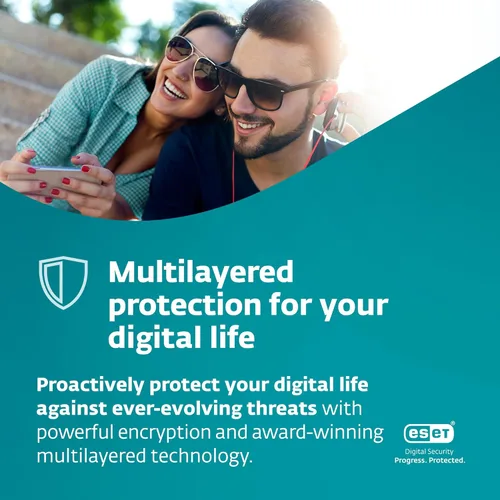 Miniatura 5 de ESET NOD32 Antivirus 2025 Edition 1 Device 1 Year Antivirus Software Gamer Mode Small System Footprint Digital Download [PC/Mac]
