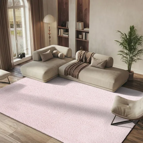 Miniatura 15 de SAFAVIEH Madrid Shag Collection - Alfombra redonda, 6 pies 7 pulgadas, color carbón, diseño sólido, no desprende pelusa y de fácil cuidado, 2 Carbón