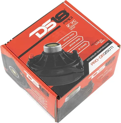 Miniatura 6 de DS18 PRO-DR250TI - Controlador de compresión de bobina de voz de 2 pulgadas, diafragma de titanio, 300 vatios de potencia máxima, 200 W RMS, 8