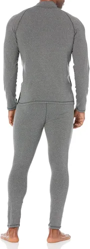 Miniatura 2 de MEETWEE Conjunto de ropa interior térmica para hombre, equipo de esquí de invierno, forro polar, capa base larga, cálida, parte superior e inferior