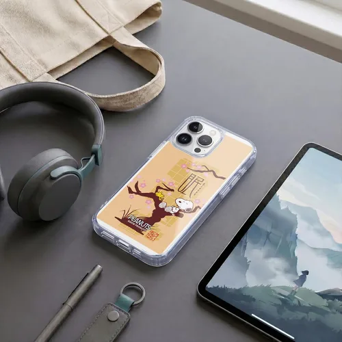 Miniatura 519 de Carcasa de gel para iPhone 7 Plus/iPhone 8 Plus, diseño de Snoopy Oriental de Peanuts, Badges