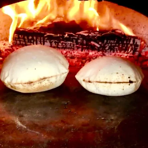 Miniatura 6 de Chicago Brick Oven Horno de pizza al aire libre de leña, horno de encimera CBO-500 con campana de vena de cobre Veta de cobre