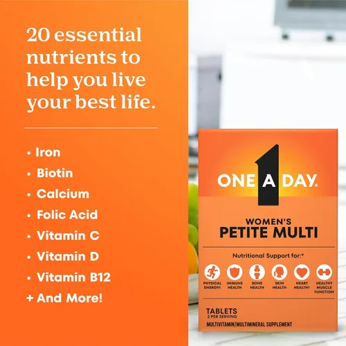 Miniatura 5 de Multivitamínico completo One-A-Day Women's Petites, 160 unidades, BAYER579086, 1, 1