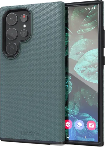 Miniatura 55 de Crave Funda para Galaxy S22 Ultra, funda de doble capa de protección a prueba de golpes para Samsung Galaxy S22 Ultra 5G (6.8 pulgadas) - Negro