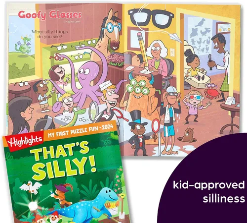 Miniatura 5 de Highlights for Children Mi Primer Puzzle Divertido 2024 - Libros de rompecabezas para niños de 3 a 6 años, conjunto de 4 libros de emparejamiento