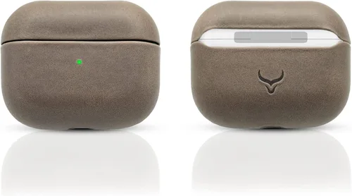 Miniatura 15 de Funda de piel auténtica para Airpods – Funda para Airpod de 1ª generación y funda para Airpod de 2ª generación compatible con Magsafe y soporta
