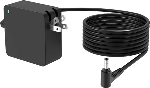 Cargador de 65 W y 45 W apto para portátil Lenovo Yoga Ideapad 710 710S 720 720S 510 520 530 510S 520S 530S, cable de 7.5 pies de largo, enchufe