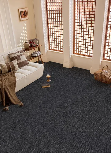 Miniatura 3 de Alfombra cuadrada de 24 azulejos/64 pies cuadrados, azulejos de alfombra, altura del pelo de 0.24 pulgadas, azulejos de alfombra comercial
