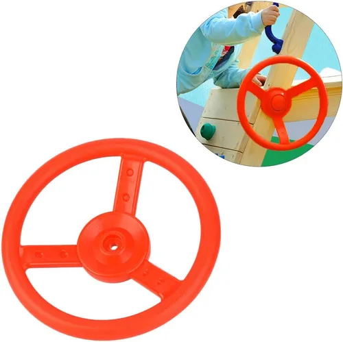 Miniatura 7 de Alvinlite Accesorio del volante Patio de juegos Juego de columpios Accesorios de reemplazo (rojo) Parque infantil