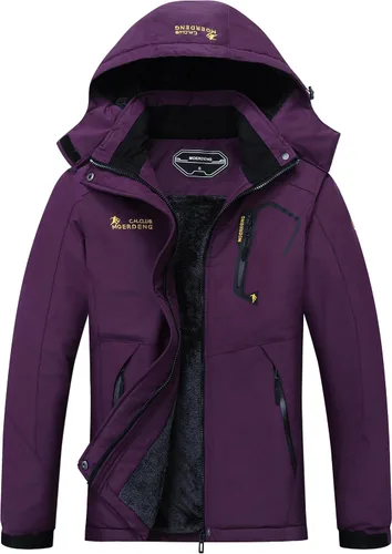 Miniatura 15 de MOERDENG Women's Waterproof Ski Jacket Warm Winter Snow Coat Mountain Windbreaker Hooded Raincoat Jacket