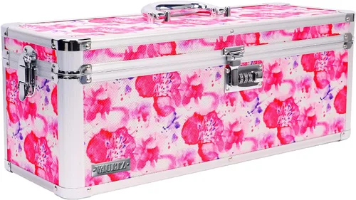 Miniatura 22 de Vaultz Cajas de seguridad seguras – Caja de seguridad segura con combinación, almacenamiento para documentos, objetos de valor, medicamentos