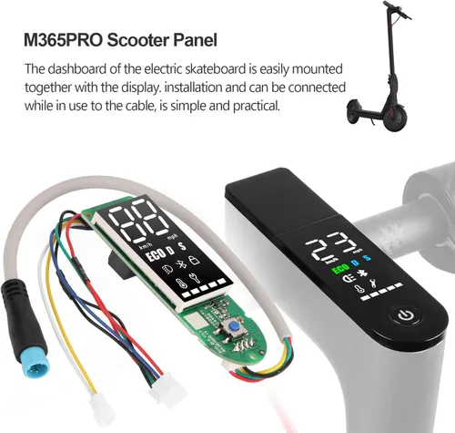Miniatura 5 de Actualización M365 Pro tablero de instrumentos de reemplazo de la cubierta de circuito compatible con Xiaomi M365 /M365 Pro/M365 Pro 2 Scooter