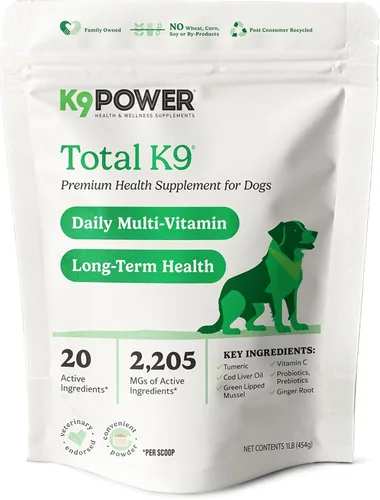 Miniatura 13 de K9Power Super Fuel – Constructor muscular para perros de trabajo, rendimiento y deportivos – Aumenta la resistencia, la recuperación y el apoyo