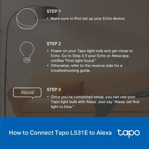Miniatura 8 de Tapo TP-Link - Bombillas inteligentes, 16M colores RGBW, regulables, configuración sin frustraciones de Alexa, A19, equivalente a 60W, CRI>90 de 800