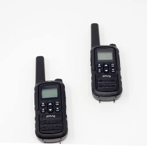 Miniatura 4 de Radio bidireccional recargable de mano CT23-GF1 Walkie Talkie FRS de 22 canales VOX (paquete de 2) NOAA incorporado (negro clásico)