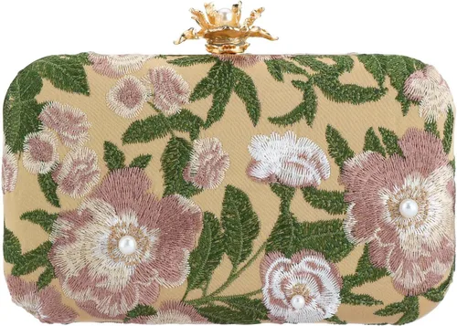 YYW Bolso de mano para mujer, bolso brillante con asa superior, bolsa de noche, bolsa cruzada, bolsa de hombro para boda, fiesta, baile de graduación