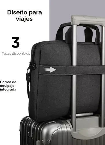 Miniatura 8 de Lenovo Bolsa para portátil T210, bolsa de hombro tipo mensajero para portátil o tableta, tela elegante, duradera y repelente al agua