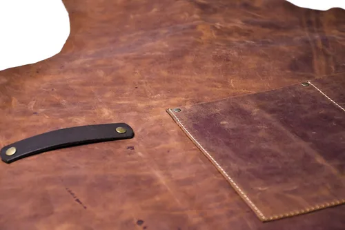 Miniatura 6 de GauchoLife Delantal de cuero Barista Barbero Barbacoa Barbacoa
