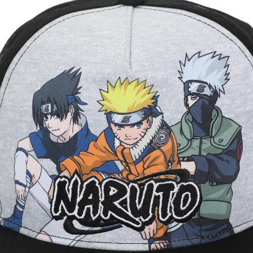 Miniatura 4 de Bioworld Gorra Naruto Sasuke Naruto & Kakashi Juventud El Snapback Multicolor, Multi colorido
