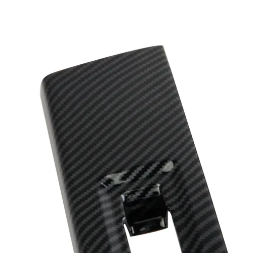 Miniatura 4 de Cubierta de panel de interruptor de elevación de ventana de puerta de fibra de carbono Accesorios para Toyota Tundra 2022-2026 Sequoia 2023-2026