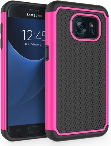 Miniatura 10 de Funda para Galaxy S7, a prueba de golpes, funda protectora para Samsung Galaxy S7 (5.1 pulgadas, 2016) [negro]