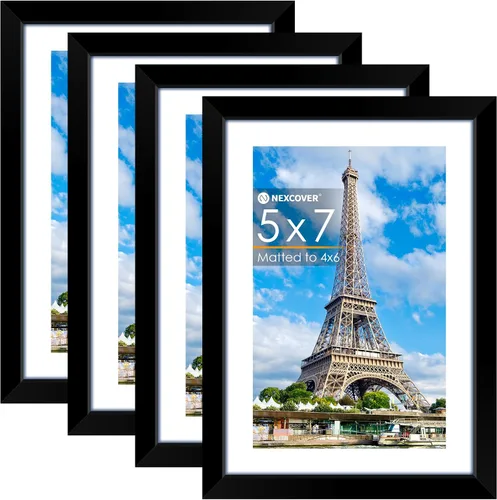 Miniatura 14 de NEXCOVER Portarretratos de 8.5 x 11 pulgadas, color negro, 10 unidades, marcos de fotos de 8.5 x 11 pulgadas con plexiglás HD inastillable, marcos