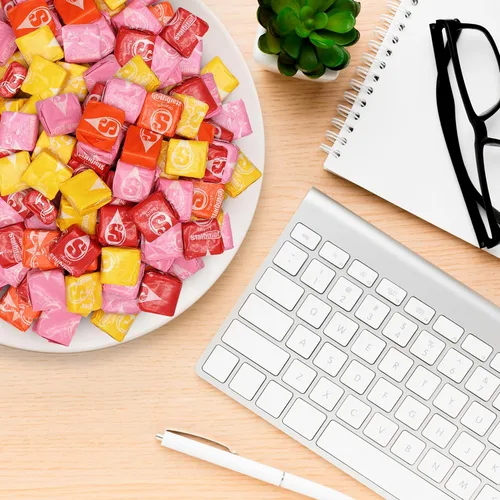 Miniatura 6 de Caramelos masticables de frutas a granel Starbrst de 2 libras, envueltos individualmente, dulces suaves y masticables con sabor a fruta