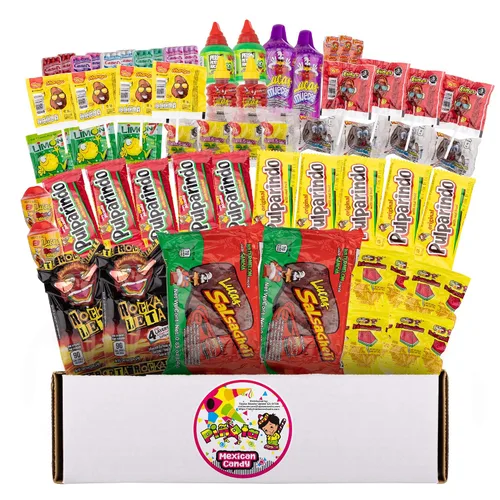 Miniatura 12 de Caja de dulces mexicanos de piñata (Lucas Mix (22.5 onzas) (18 piezas)