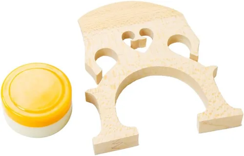 Miniatura 6 de Kit de violonchelo de madera maciza con estuche, arco y puente de colofonia, instrumento musical para principiantes, niños y adultos (4/4, negro)