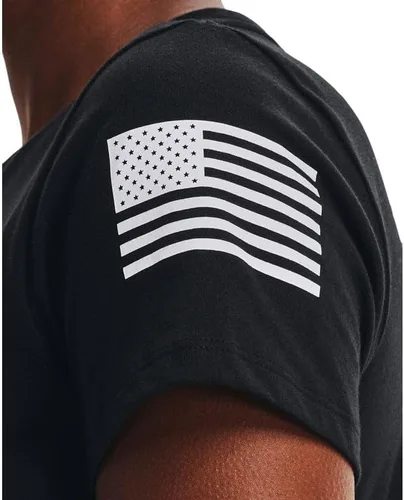 Miniatura 6 de Under Armour - Camiseta con el texto en inglés Freedom con dibujo de bandera para mujeres