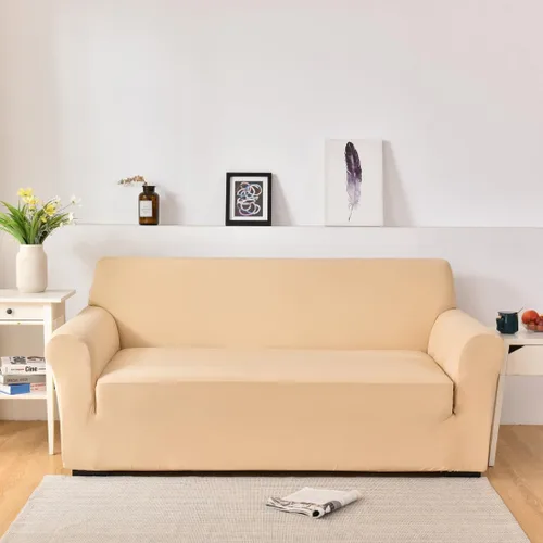Miniatura 2 de Fundas elásticas para sofá de 1/2/3/4 plazas, funda para sofá biplaza/sillón, funda de sofá modular en forma de L, protector universal de muebles
