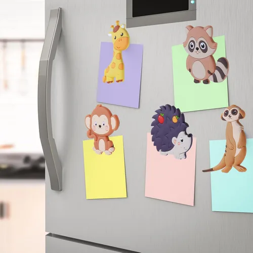 Miniatura 5 de SUPINEEDO Imanes para Refrigerador para Niños de 1 a 3 años, Imanes de Animales para Niños, Regalo Educativo y Ocupacional para Bebés, Imanes