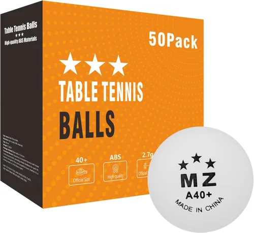Miniatura 10 de Bolas de ping pong de alto rebote y duraderas de ABS de colores con clasificación de 3 estrellas para 4 entrenamientos, juegos de fiesta, juguetes