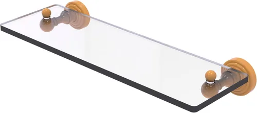 Miniatura 14 de Allied Brass WP-1/16 Waverly Place Collection - Estante de cristal con bordes biselados de 16 pulgadas, bronce aceitado Oil Rubbed Bronze