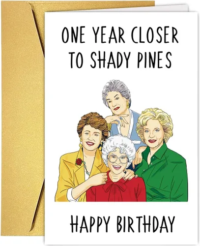 Miniatura 13 de COLINHELIN Divertida Tarjeta de Cumpleaños Retro de Tocadiscos y Regalo para Abuelo Papá Él Hombres, 40° 50° 60° 70° 80° Tarjeta de Cumpleaños