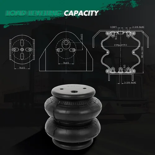Miniatura 3 de SCITOO Rear Air Spring Suspension Kits for Truck Suspensions Replacement Spring