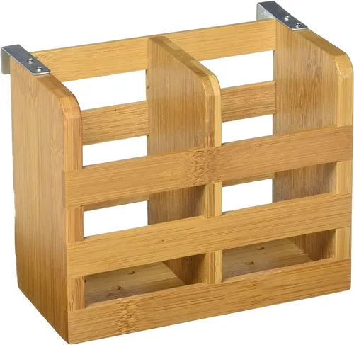 Miniatura 9 de Lipper International 8813 Plegable de Madera de Bambú, 17-3/4" x 13" x 9-3/4