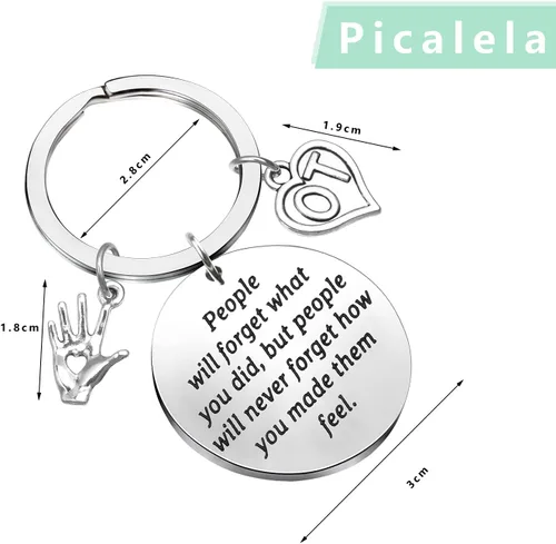 Miniatura 2 de Picalela Dentist Physical Therapist EMT Ambulance Optometrist Occupational Therapist Nursing Student Medical Keychain Gift