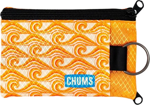 Miniatura 46 de Chums Surfshorts - Cartera minimalista ligera con cremallera y ventana de identificación transparente, resistente al agua con llavero